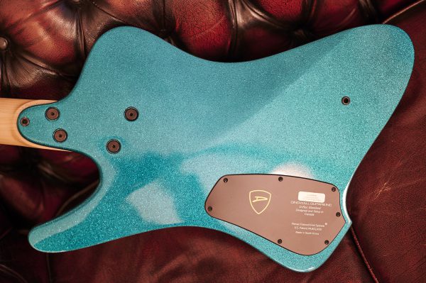 Dingwall D-roc Standard 5 Aquamarina Metalflake - immagine 5
